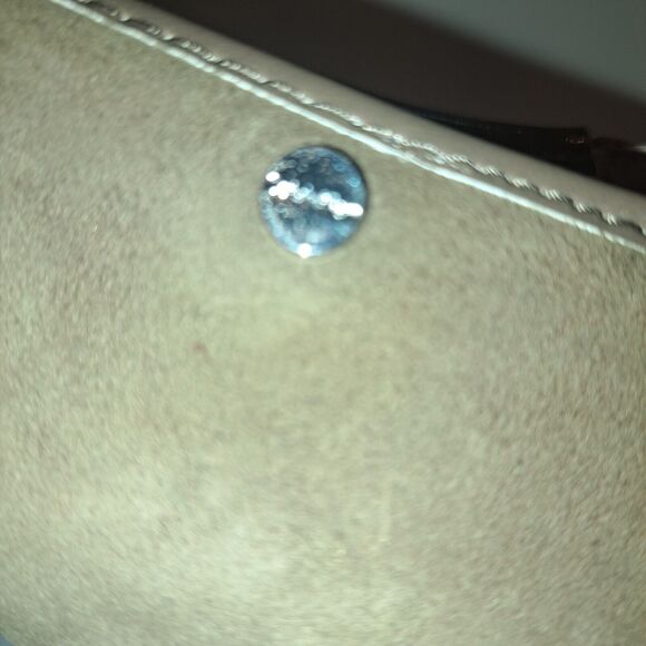 Calvin Klein Ankle Boots Booties 9.5 M Pointed Toe Brown Suede Leather Women's - Picture 9 of 12